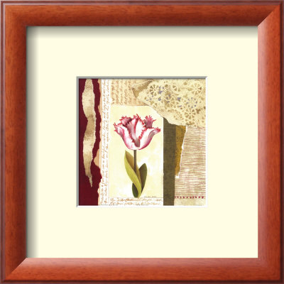 Parrot Tulip Montage I by Pamela Luer Pricing Limited Edition Print image