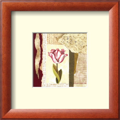 Parrot Tulip Montage I by Pamela Luer Pricing Limited Edition Print image