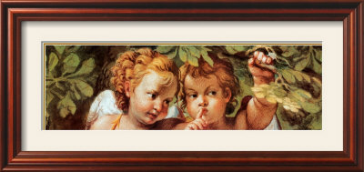 Detail Of The Sistine Madonna, C.1514 by Agostino Carracci Pricing Limited Edition Print image