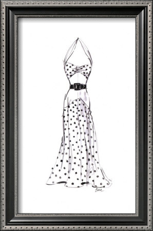 Dress In Polka Dots by Tina Pricing Limited Edition Print image