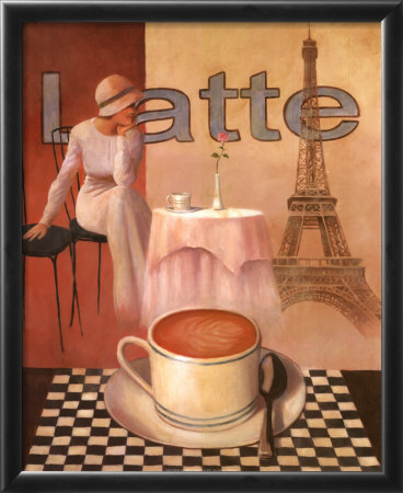 Latte - Paris by T. C. Chiu Pricing Limited Edition Print image