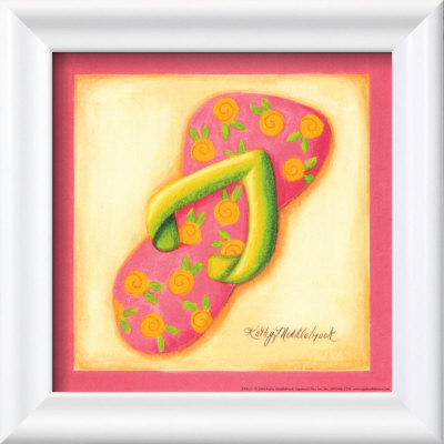 Pink Flip Flop Iii by Kathy Middlebrook Pricing Limited Edition Print image