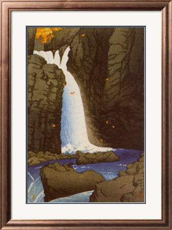 Yuki Falls At Shiobara by Kawase Hasui Pricing Limited Edition Print image