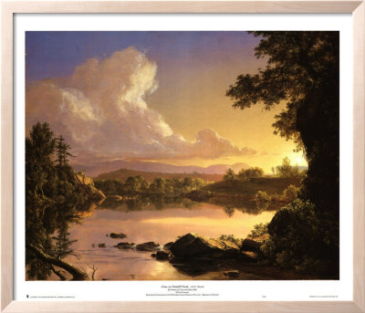 Scene On Catskill Creek by Frederic Edwin Church Pricing Limited Edition Print image