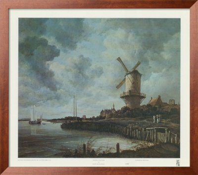 Windmill Near Wijk by Jacob Van Ruysdael Pricing Limited Edition Print image