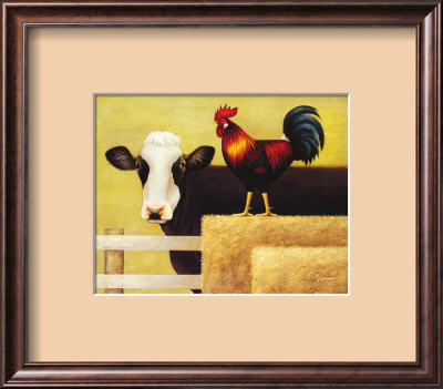 Barnyard Cow by Lowell Herrero Pricing Limited Edition Print image