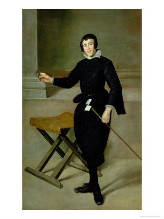 The Buffoon Juan De Calabazas (Calabacillas) Circa 1631-32 by Diego Velazquez Pricing Limited Edition Print image