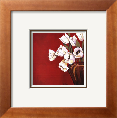 Tulips On Red by Ann Parr Pricing Limited Edition Print image