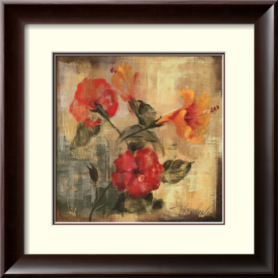 Flamboyant Hibiscus Ii by Silvia Vassileva Pricing Limited Edition Print image