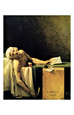 Death Of Marat by Jacques-Louis David Pricing Limited Edition Print image