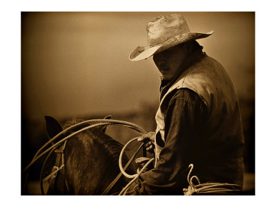 Cowboy Rope Magic by Jim Tunell Pricing Limited Edition Print image