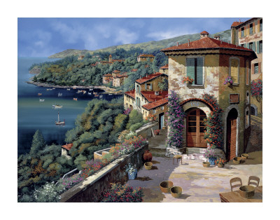 Il Villaggio Sulla Costa by Furtesen Pricing Limited Edition Print image