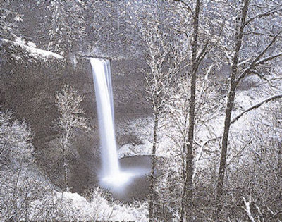 South Falls With Snow by Dennis Frates Pricing Limited Edition Print image