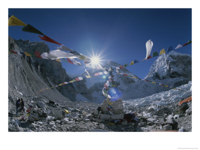 View Of Base-Camp, The Starting Point For Most Everest Expeditions by Bobby Model Pricing Limited Edition Print image