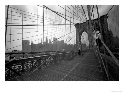 Brooklyn Bridge by Paul Katz Pricing Limited Edition Print image