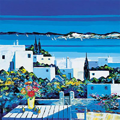 After Midday In Cyclades by Kerfily Pricing Limited Edition Print image