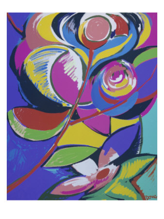 Abstract Flowers by Diana Ong Pricing Limited Edition Print image