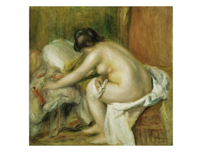 Seated Bather by Pierre-Auguste Renoir Pricing Limited Edition Print image