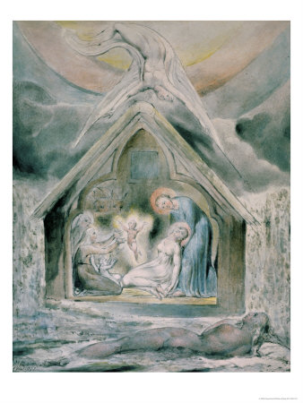 The Descent Of Peace by William Blake Pricing Limited Edition Print image