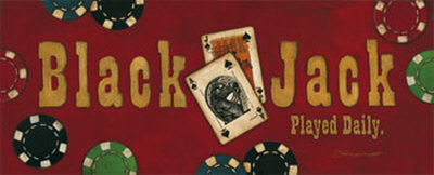 Black Jack by Stephanie Marrott Pricing Limited Edition Print image
