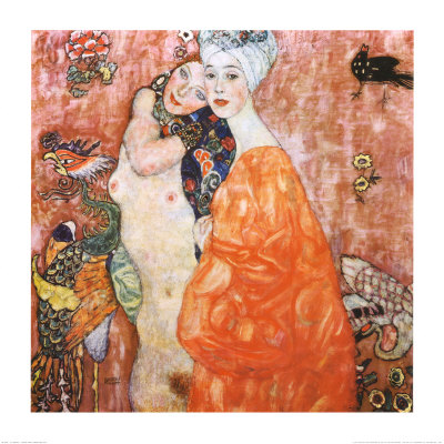Le Amiche by Gustav Klimt Pricing Limited Edition Print image
