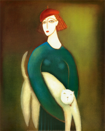 Lady And Cocotte by Eva Skierska Pricing Limited Edition Print image