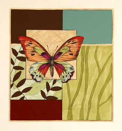 Butterfly Garden I by Jennifer Goldberger Pricing Limited Edition Print image