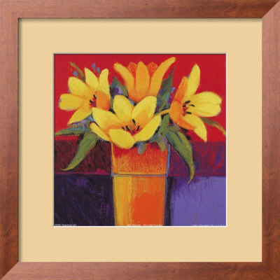 Yellow Tulips by Adelene Fletcher Pricing Limited Edition Print image