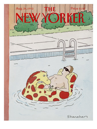 The New Yorker Cover - August 24, 1992 by Danny Shanahan Pricing Limited Edition Print image