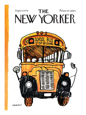 The New Yorker Cover - September 9, 1974 by James Stevenson Pricing Limited Edition Print image