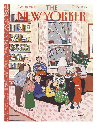 The New Yorker Cover - December 10, 1990 by Devera Ehrenberg Pricing Limited Edition Print image