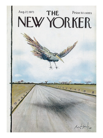 The New Yorker Cover - August 27, 1973 by Ronald Searle Pricing Limited Edition Print image