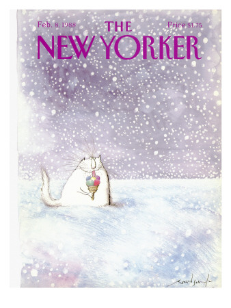 The New Yorker Cover - February 8, 1988 by Ronald Searle Pricing Limited Edition Print image