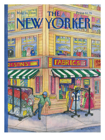 The New Yorker Cover - May 16, 1988 by Iris Vanrynbach Pricing Limited Edition Print image