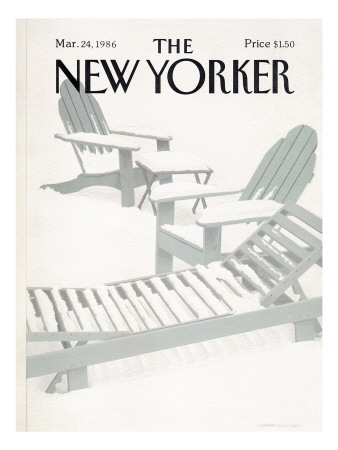 The New Yorker Cover - March 24, 1986 by Gretchen Dow Simpson Pricing Limited Edition Print image
