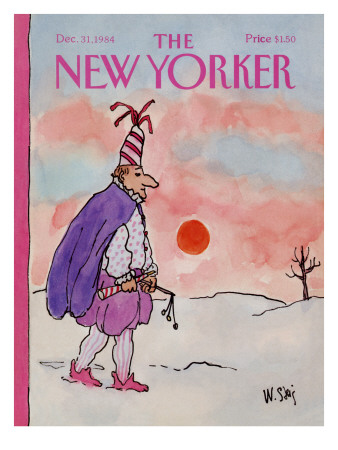 The New Yorker Cover - December 31, 1984 by William Steig Pricing Limited Edition Print image