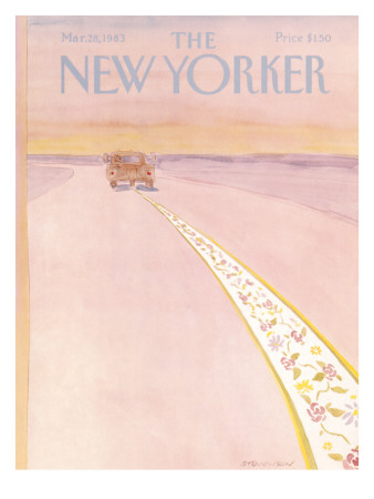 The New Yorker Cover - March 28, 1983 by James Stevenson Pricing Limited Edition Print image
