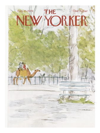 The New Yorker Cover - August 13, 1979 by James Stevenson Pricing Limited Edition Print image