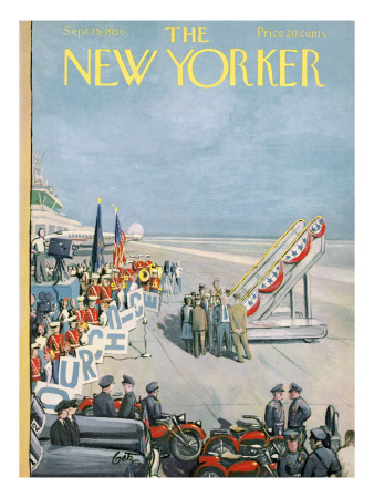 The New Yorker Cover - September 15, 1956 by Arthur Getz Pricing Limited Edition Print image
