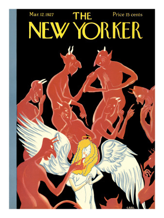 The New Yorker Cover - March 12, 1927 by Carl Rose Pricing Limited Edition Print image