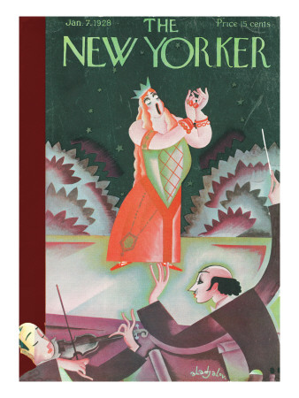 The New Yorker Cover - January 7, 1928 by Constantin Alajalov Pricing Limited Edition Print image