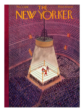 The New Yorker Cover - March 8, 1930 by Ilonka Karasz Pricing Limited Edition Print image