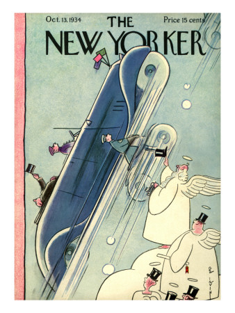 The New Yorker Cover - October 13, 1934 by Rea Irvin Pricing Limited Edition Print image