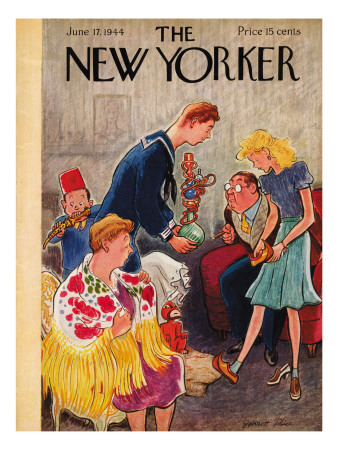 The New Yorker Cover - June 17, 1944 by Garrett Price Pricing Limited Edition Print image
