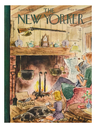 The New Yorker Cover - April 24, 1948 by Perry Barlow Pricing Limited Edition Print image