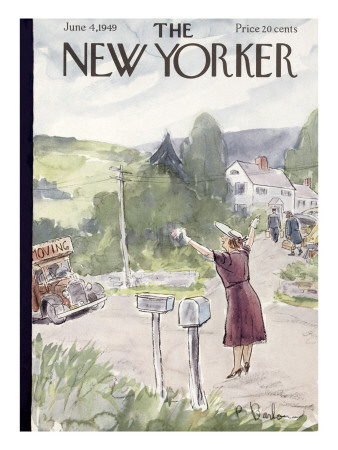 The New Yorker Cover - June 4, 1949 by Perry Barlow Pricing Limited Edition Print image