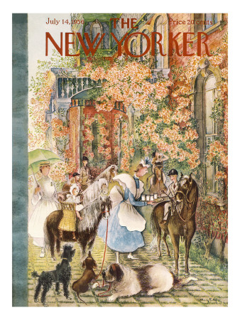The New Yorker Cover - July 14, 1956 by Mary Petty Pricing Limited Edition Print image