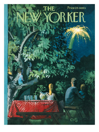 The New Yorker Cover - July 2, 1960 by Arthur Getz Pricing Limited Edition Print image