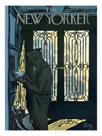 The New Yorker Cover - December 1, 1962 by Arthur Getz Pricing Limited Edition Print image