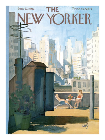 The New Yorker Cover - June 22, 1963 by Arthur Getz Pricing Limited Edition Print image